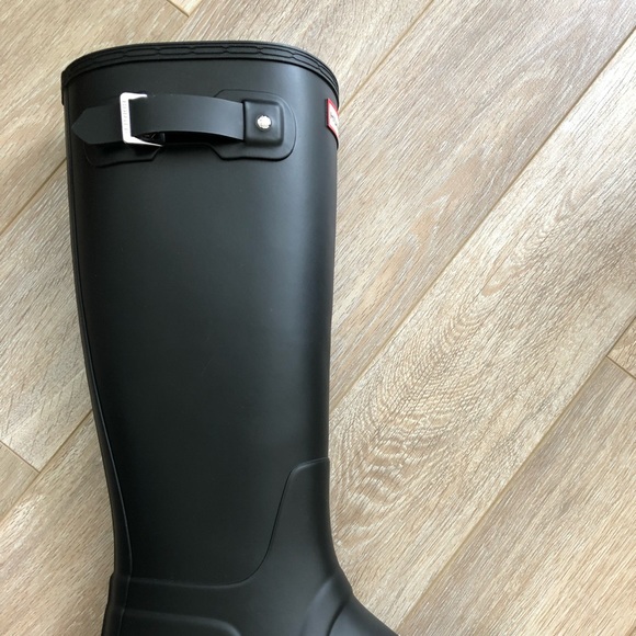 Bottes Hunter Homme noires + chaussettes - Picture 3 of 3